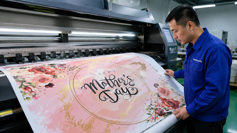 photo backdrop Manufacturing Process 
