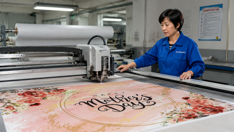 photo backdrop Manufacturing Process 