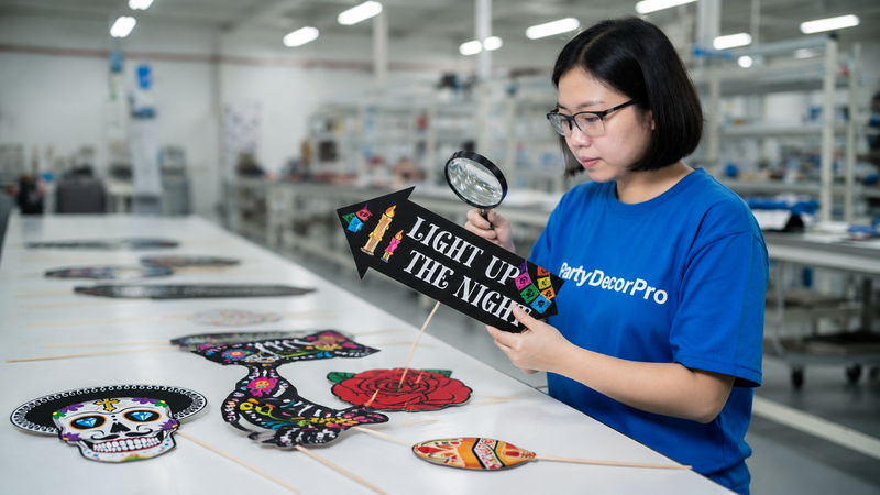 photo booth props Manufacturing Process 