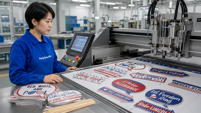 photo props for photo booth Manufacturing Process 