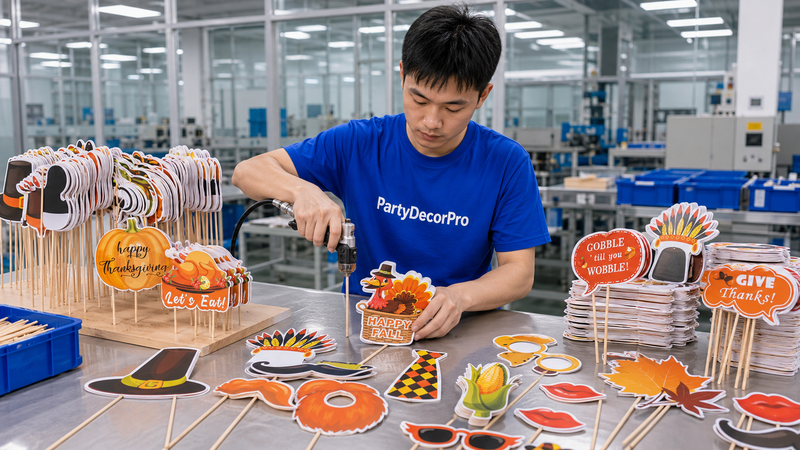 photo props for thanksgiving Manufacturing Process 