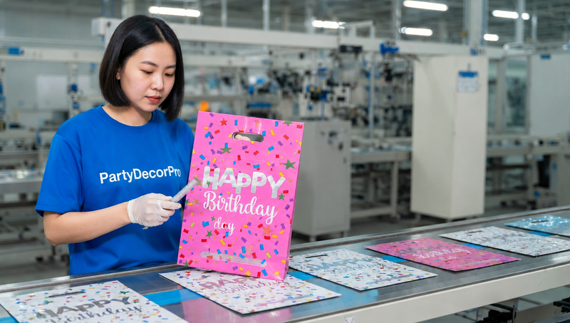 plastic bags for presents Manufacturing Process