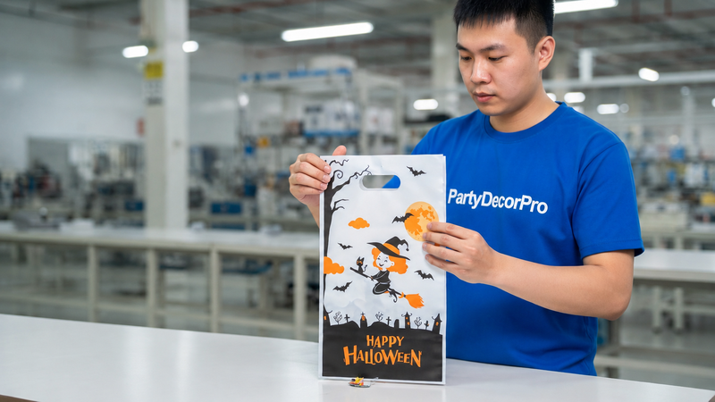 plastic gift bag Manufacturing Process 