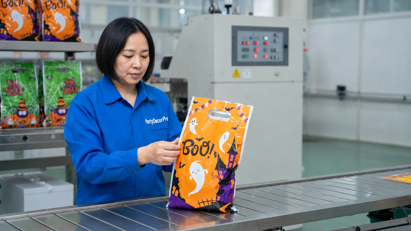 plastic gift bag Manufacturing Process 