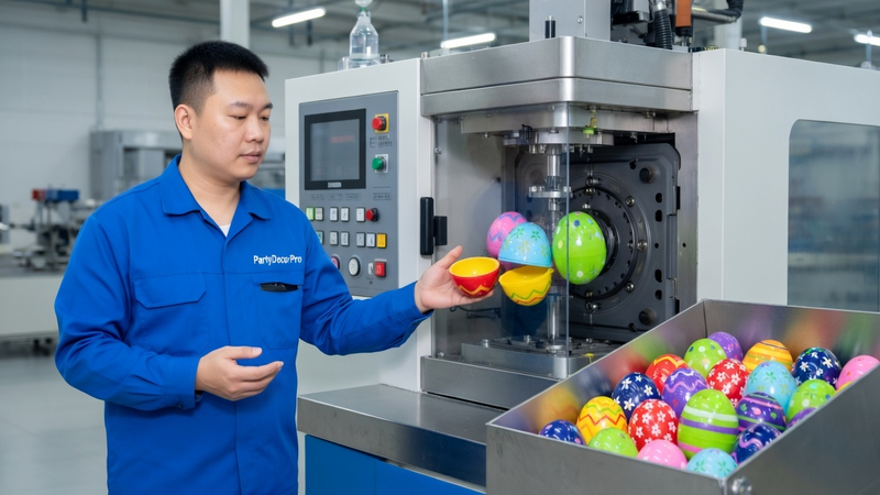 plastic eggs Manufacturing Process 