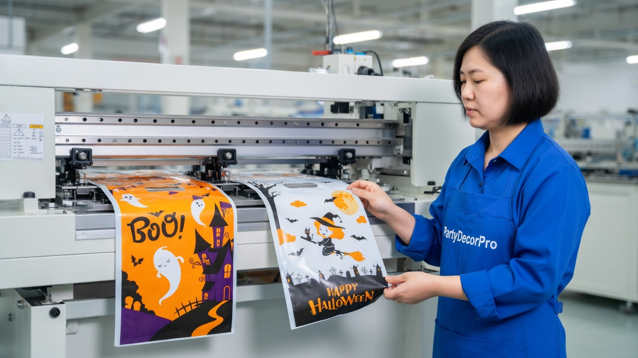 plastic gift bag Manufacturing Process 