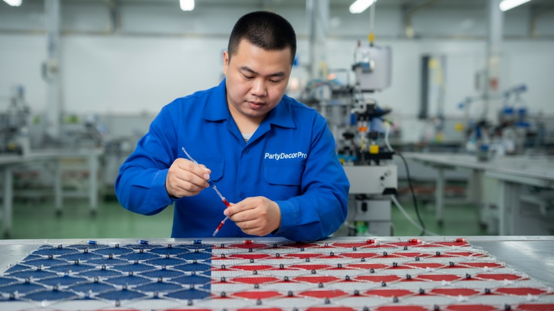 plug in string lights Manufacturing Process 