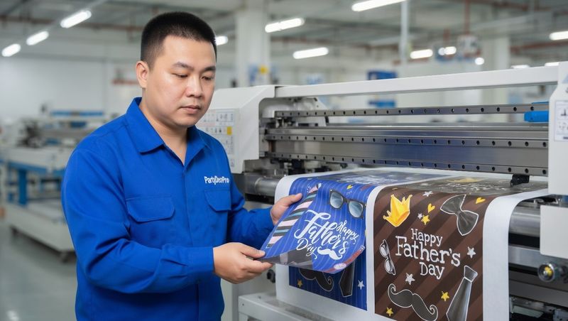 present bags Manufacturing Process