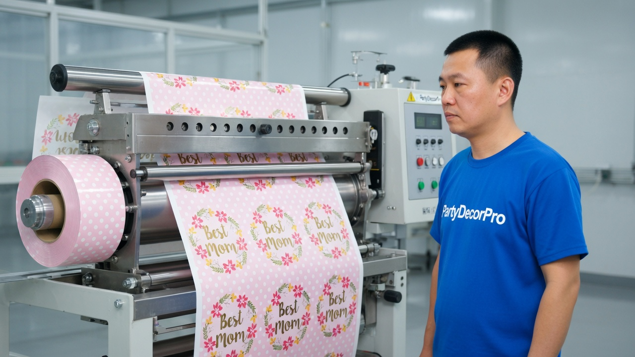 present wrapping paper Manufacturing Process