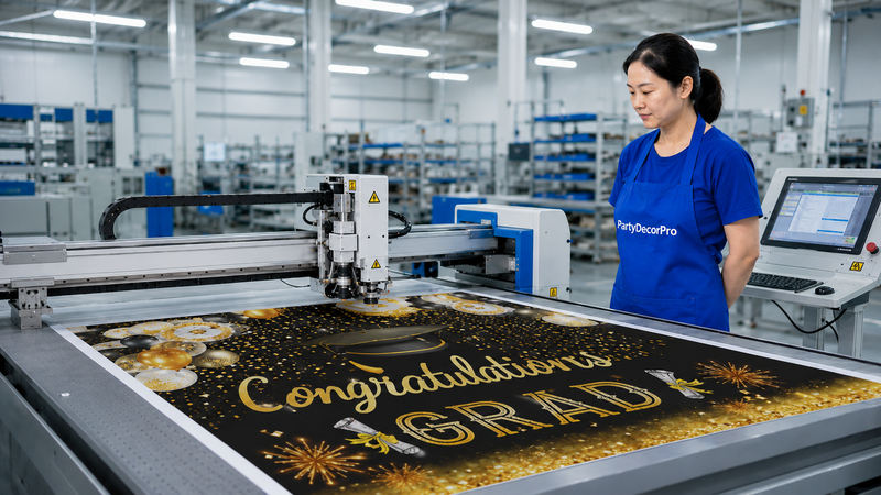 print vinyl banner Manufacturing Process 