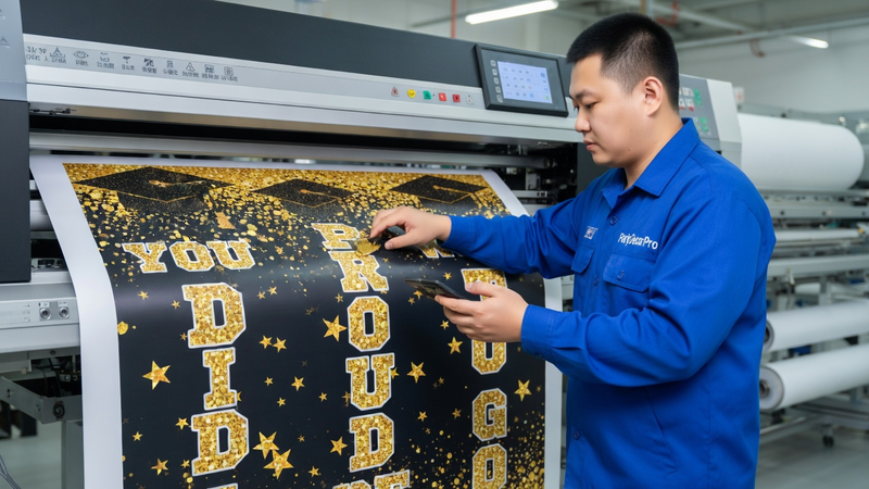 prom banner Manufacturing Process 