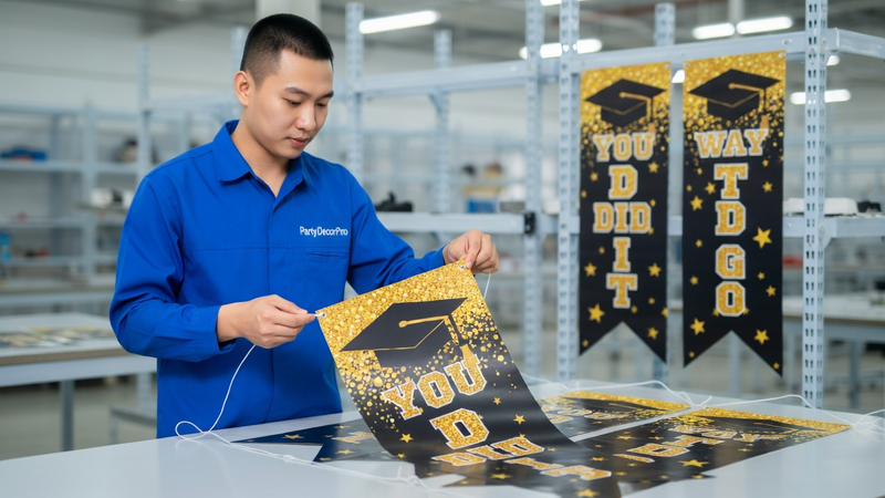 prom banner Manufacturing Process 