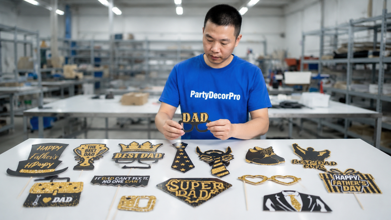 props in photo booth Manufacturing Process 