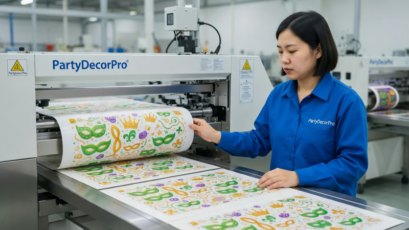 rave stickers Manufacturing Process 