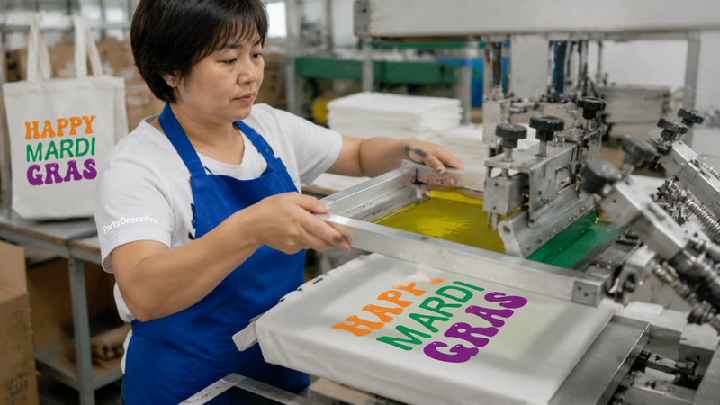 sack gift bags Manufacturing Process