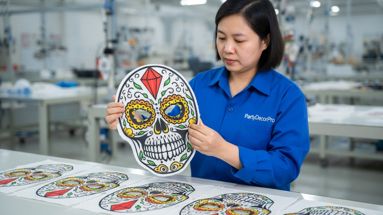 scary halloween mask Manufacturing Process 