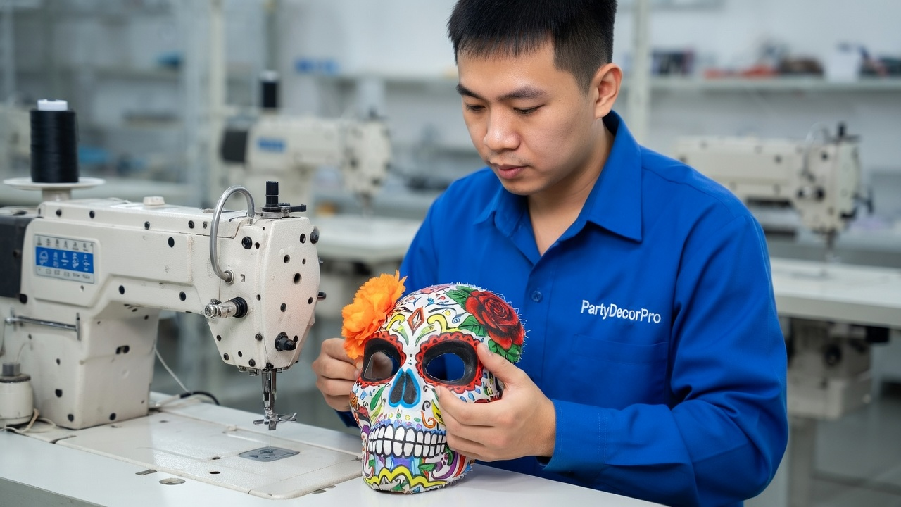 scary halloween mask Manufacturing Process 