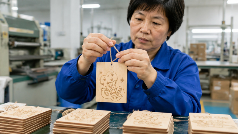 slices of wood Manufacturing Process 