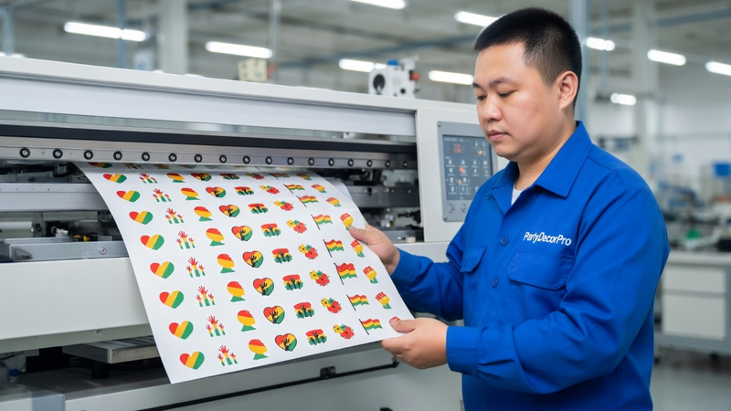 small custom stickers Manufacturing Process 