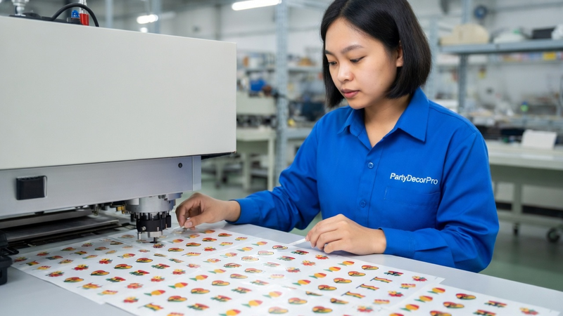 small custom stickers Manufacturing Process 