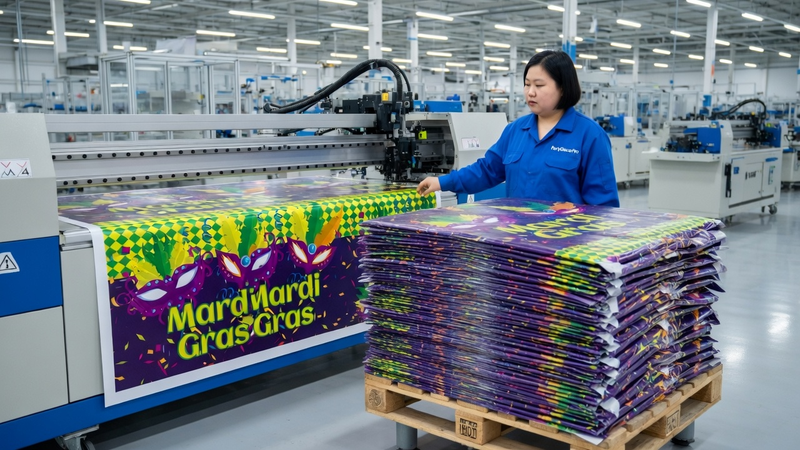 square tablecloths Manufacturing Process 