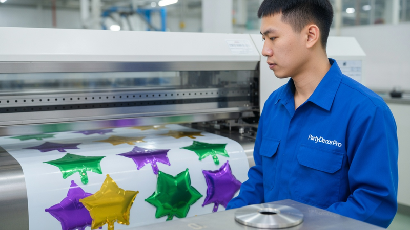 star balloons Manufacturing Process