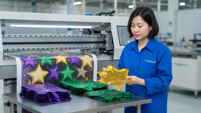 star balloons Manufacturing Process
