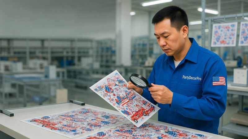 static window clings Manufacturing Process