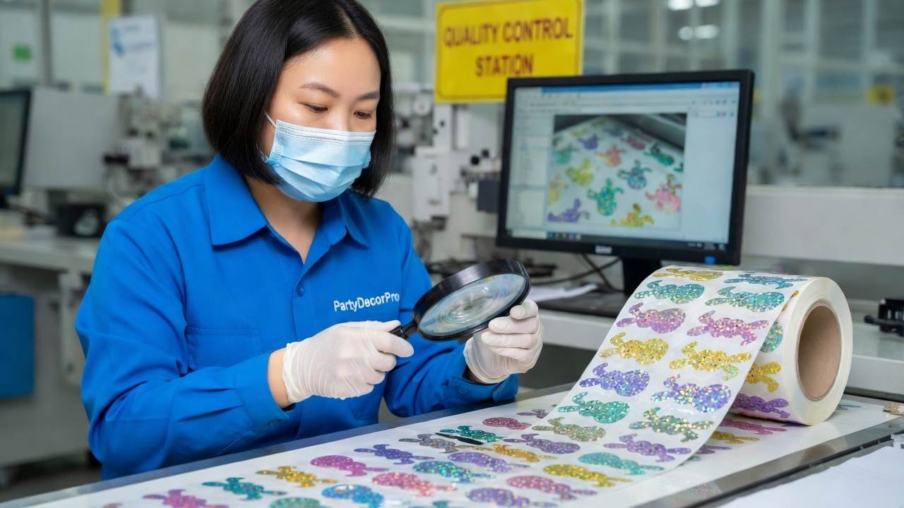 stickers Manufacturing Process