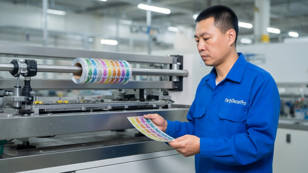 stickers Manufacturing Process