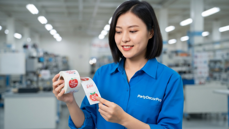 stickers for teachers Manufacturing Process 
