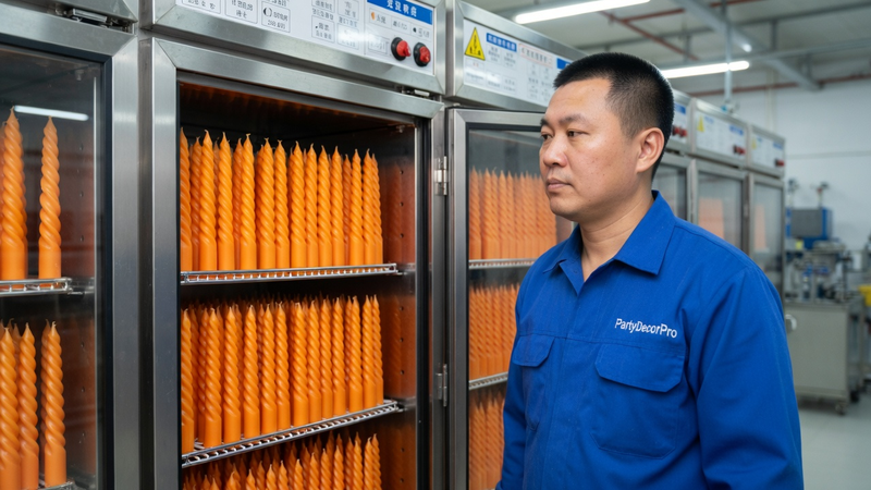table candles Manufacturing Process 