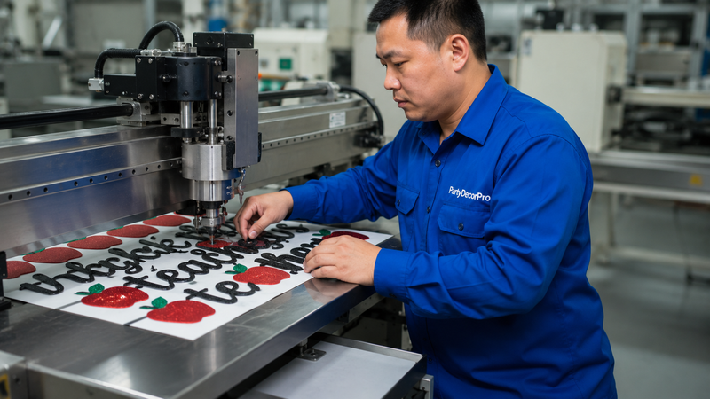 teacher banner Manufacturing Process 