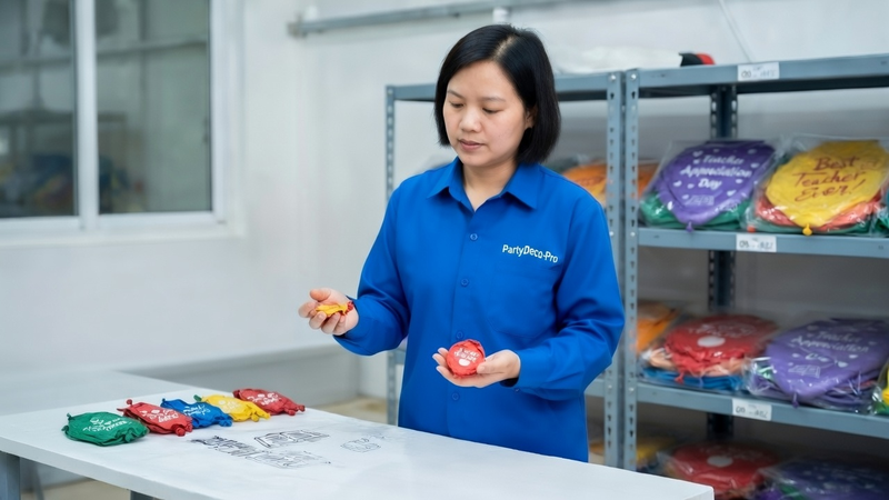 thank you balloon Manufacturing Process