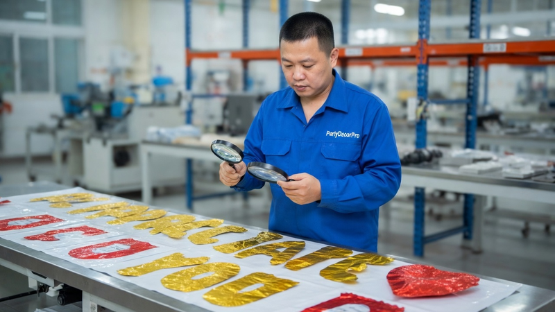 thank you balloons Manufacturing Process 