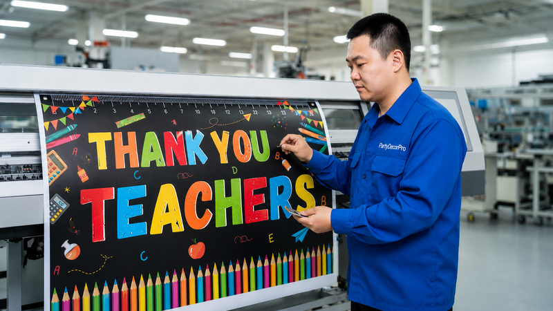 thank you banner Manufacturing Process 