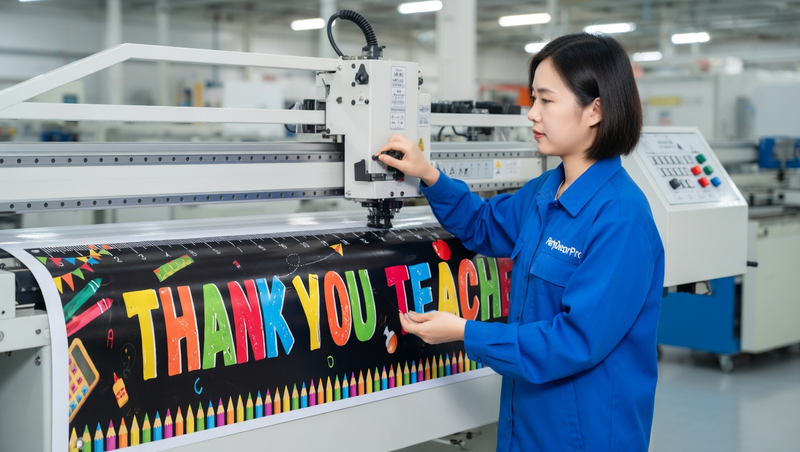 thank you banner Manufacturing Process 