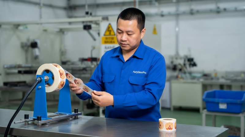 thanks giving stickers Manufacturing Process 