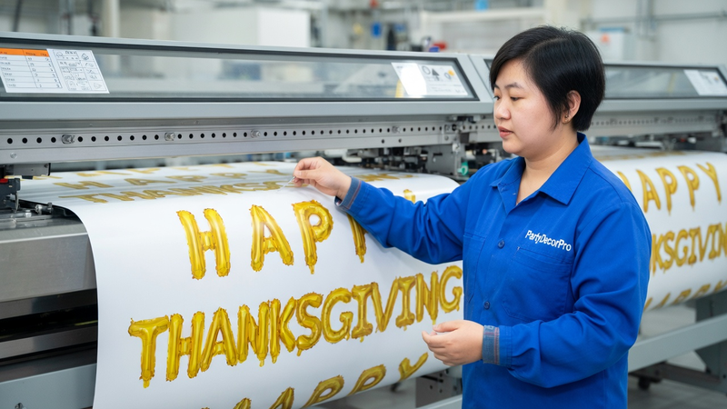 thanksgiving balloons Manufacturing Process