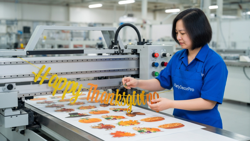 thanksgiving banner Manufacturing Process 