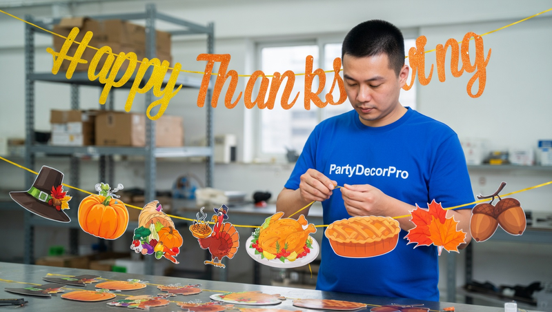 thanksgiving banner Manufacturing Process 