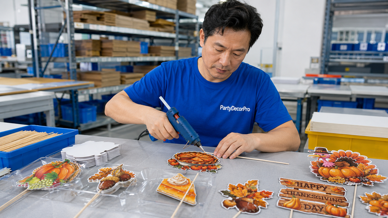 thanksgiving photo props Manufacturing Process 