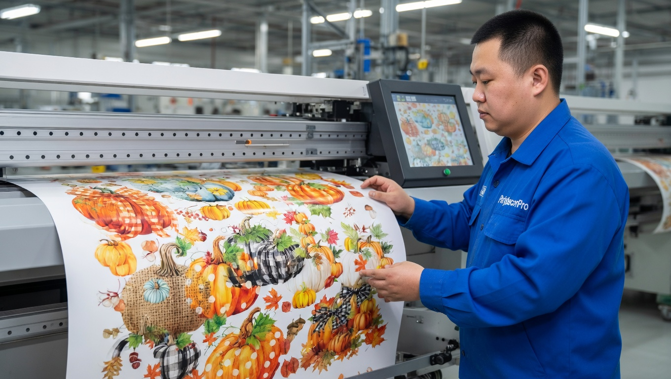 thanksgiving window clings Manufacturing Process