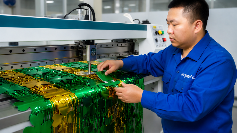 tinsel decoration Manufacturing Process 
