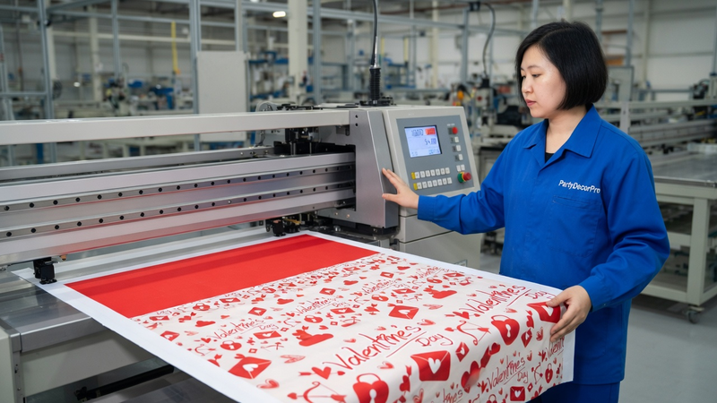 valentine tablecloths Manufacturing Process 