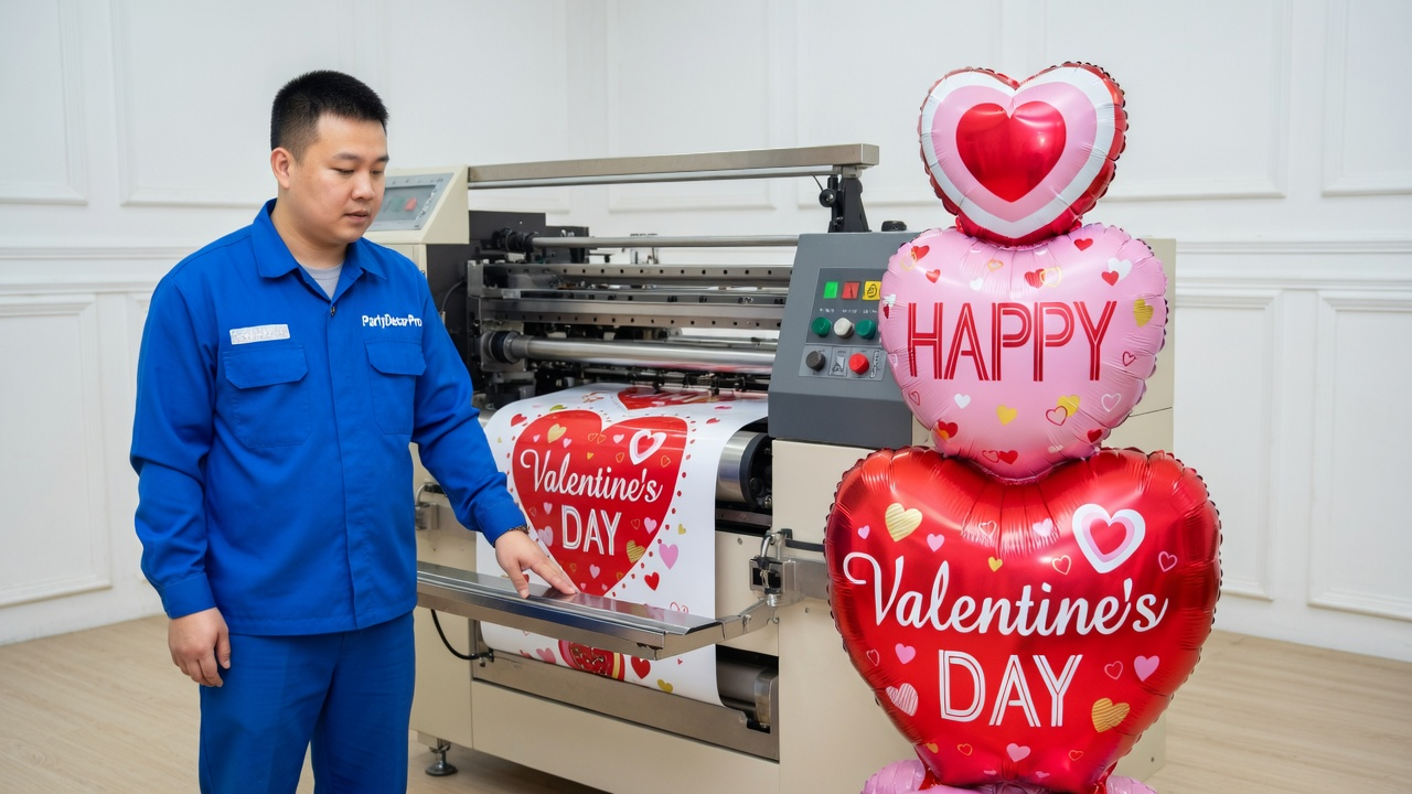 valentines day balloon Manufacturing Process 
