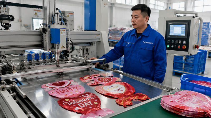 valentines day balloon Manufacturing Process 