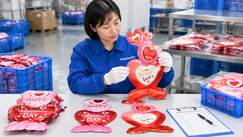 valentines day balloon Manufacturing Process 