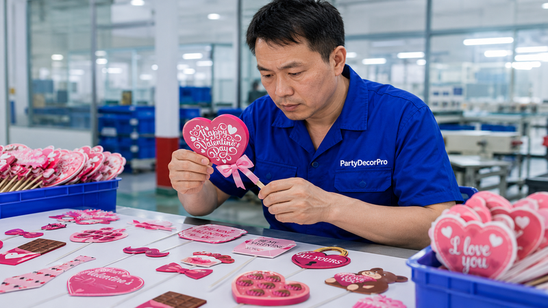 valentines day photo booth props Manufacturing Process 
