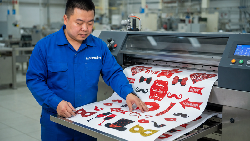 valentines day photo props Manufacturing Process 